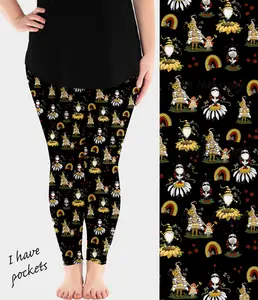 Gnome Family Leggings (ready to ship)