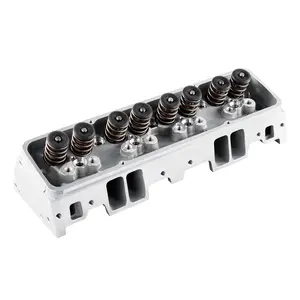 Summervibes VEVOR Engine Cylinder Head Assembly Replacement, Aluminum Engine Cylinder Head Kit, Compatible with Small Block Chevrolet Engines, SBC 327/ 350/ 383, Corvette, Camaro, Z06