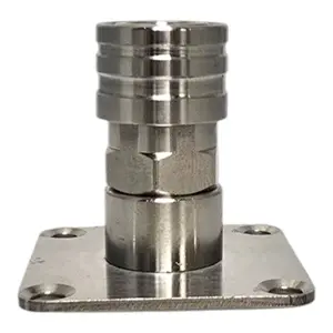 Foam Cannon Wall Mount with Quick-Connect Stainless Steel