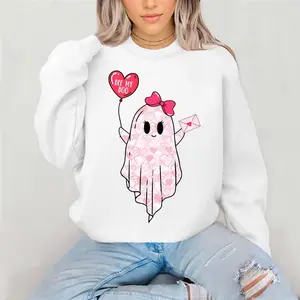 Bee My Boo Ghost Crewneck Sweatshirt Gildan Everyday Style Super Soft Unisex Fit Streetwear Graphic Top warm Christmas Gift for her Womenswear Casual Printed Long Sleeved