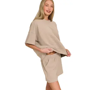 Ash Mocha Two Piece Set