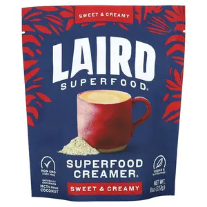 Laird Superfood Superfood Creamer, Sweet & Creamy, 8 oz (227 g)