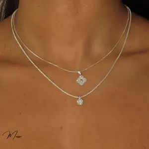 The Clara Pendant | Round Moissanite Solitare Necklace