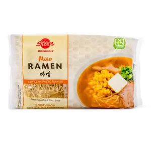 Miso Ramen | Fermented Soybean Paste Flavor | Fresh & Authentic Japanese Ramen Noodles