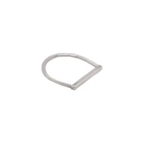 AL Flat Stackers - Recycled Silver