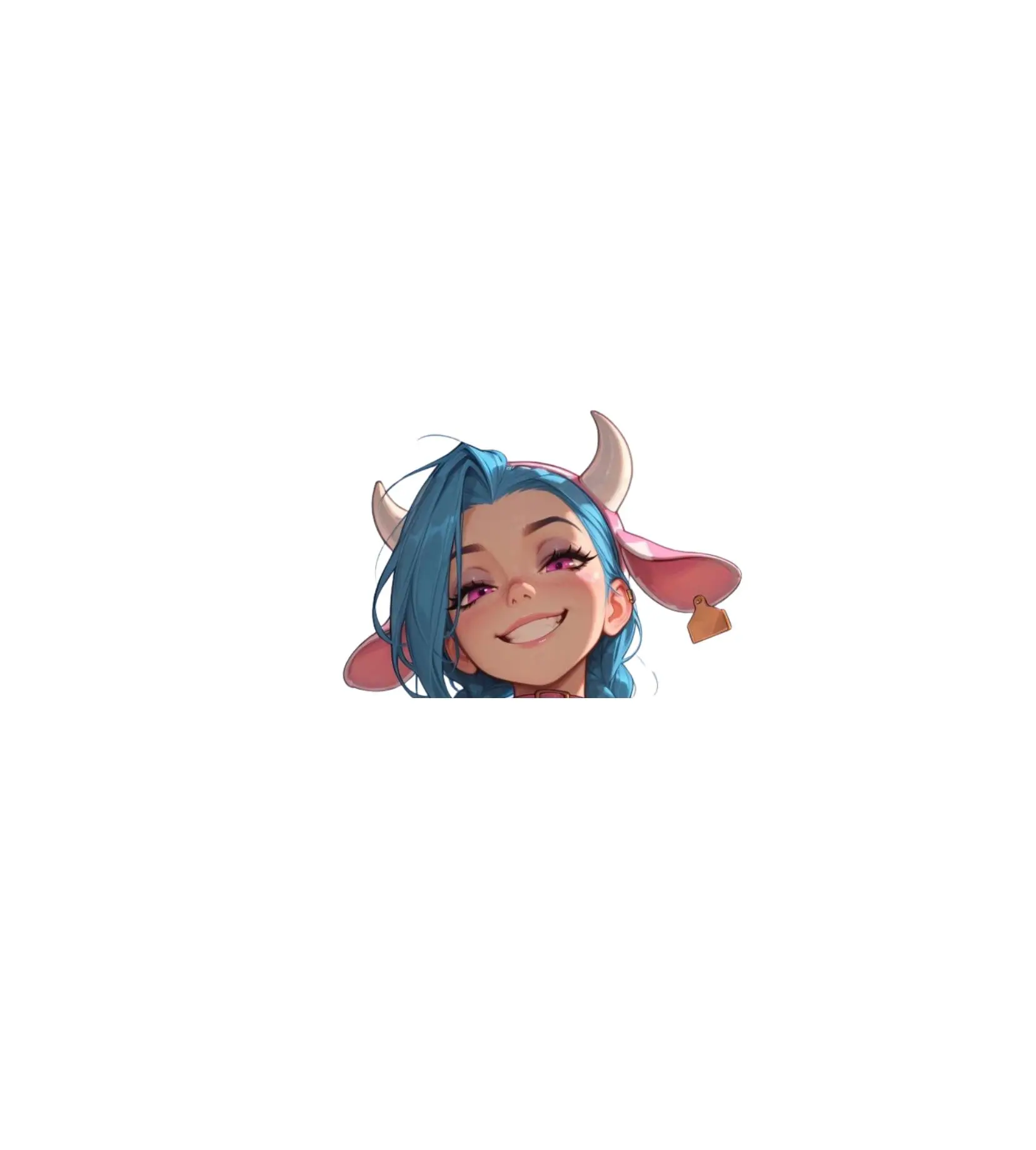 jinx sticker, anime sticker, full stickers, laptop sticker, car sticker, r34