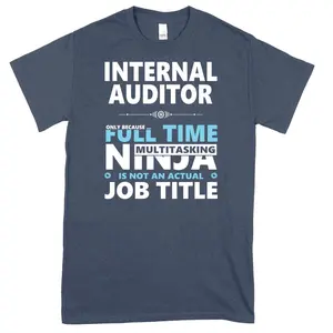 INTERNAL AUDITOR JOBS TSHIRT GUYS LADIES Hoodie Casual Shirt Mens Cotton Printed For Women Adults