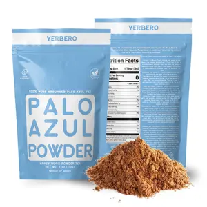 Yerbero - Premium Palo Azul 6oz (170g) Powder Herbal Tea | Kidney Wood (Blue Stick) | Makes 60+ Cups | Resealable Bag | Wildcrafted, Premium Quality, 100% Natural, non-GMO.