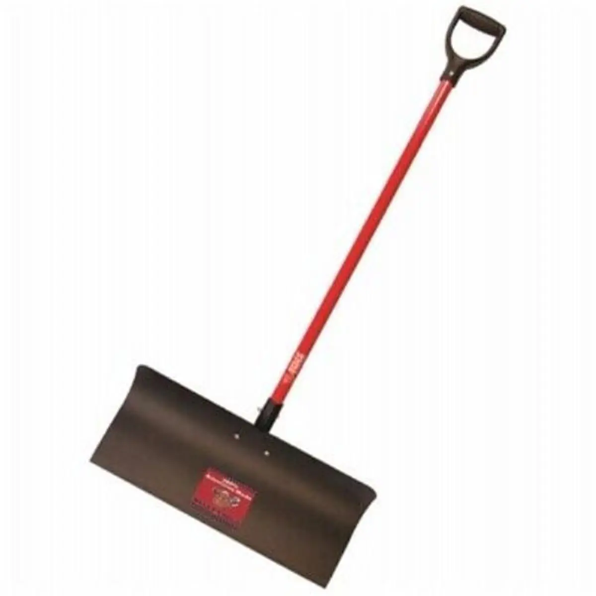 212 MAIN Heavy-Duty Metal Snow Pusher Tool, 24 in. Steel Construction, Fiberglass Handle - Pack of 3, 3 Bully Tools, Increase Strength