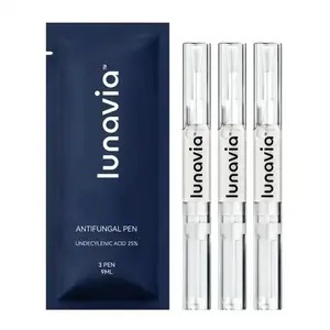 3 Pack Lunavia Antifungal Pen , UNDECYLENIC ACID 25%-Cures Most Athlete's Foot Jock ltch, and Ringworm