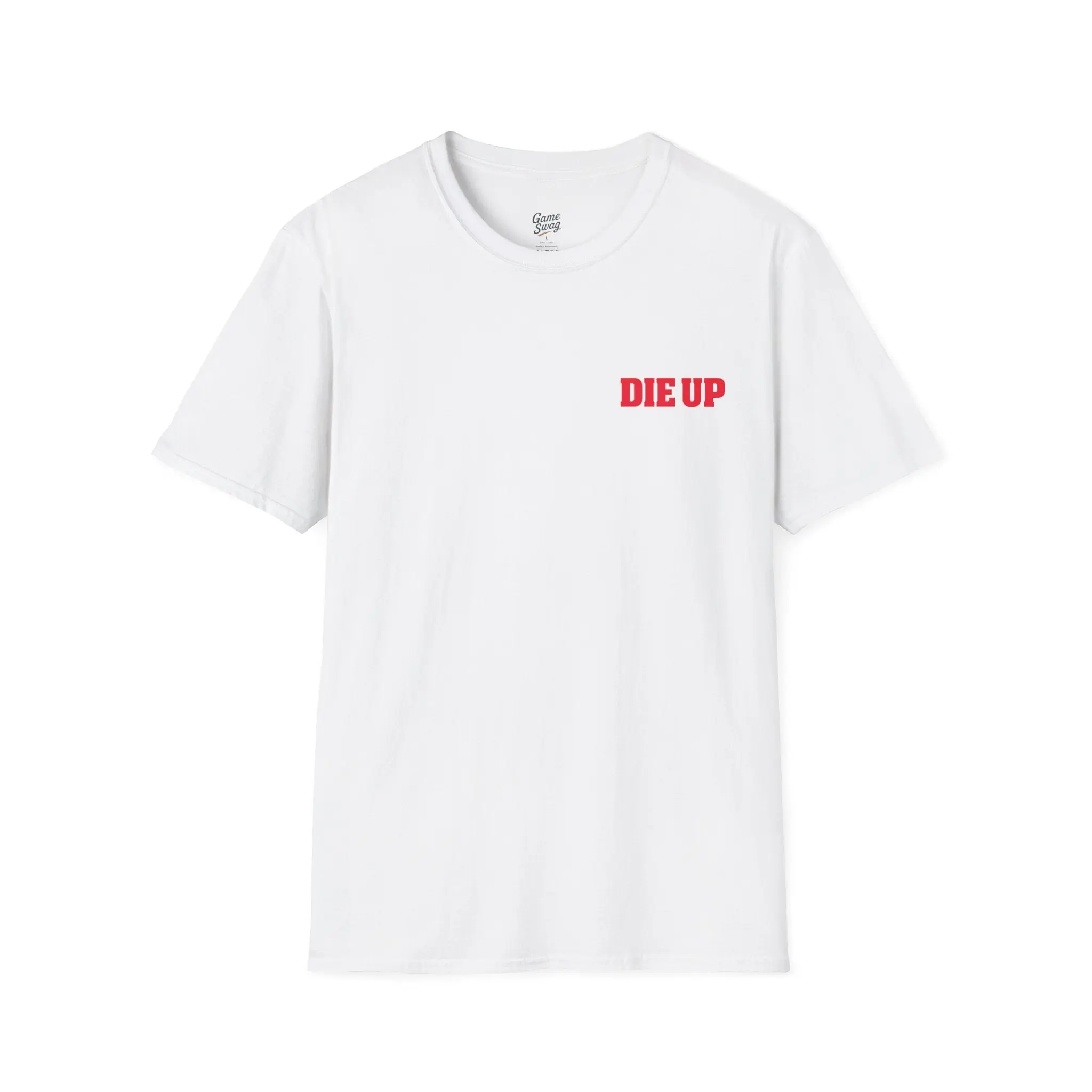WI “Die Up” Beer Die T-Shirt | College Game Day Party Tee