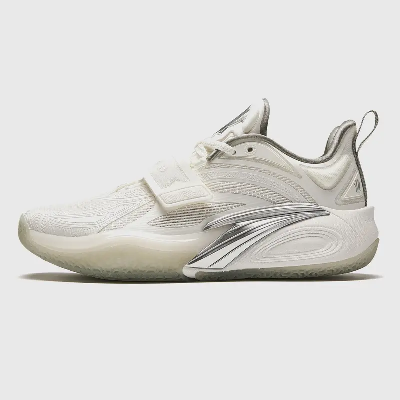 ANTA UNISEX KAI 1 Basketball Shoes Yin Yang Professional Speed Performance Black White Sports Shoes Indoor Court Outdoor Court Team Practice Game Day Hoop Shoes Fall Training Kyrie Irving