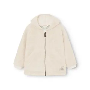 Mini a Ture MATLIFF teddyfleece jacket. GRS-Angora Cream