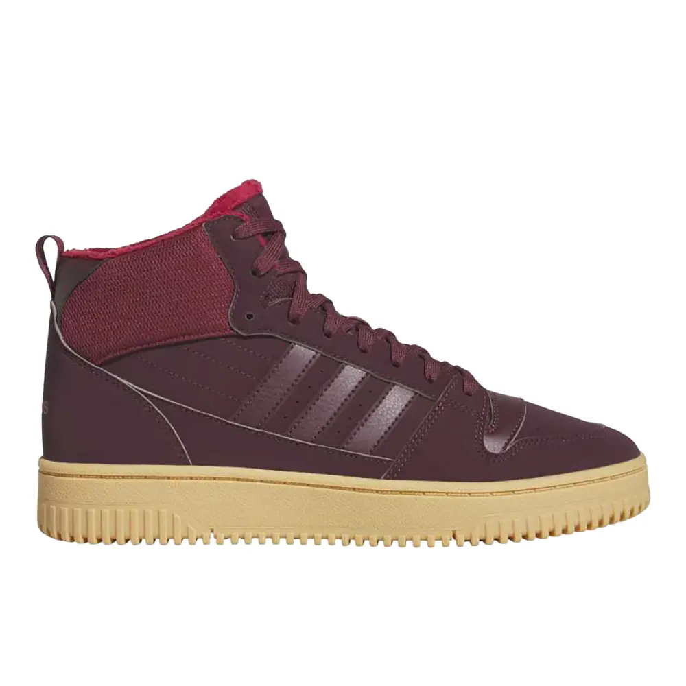 adidas Mens Break Start Mid Winterized Sneakers Shoes Casual - Red adidas Mens Break Start Mid Winterized Sneakers Shoes Casual - Red