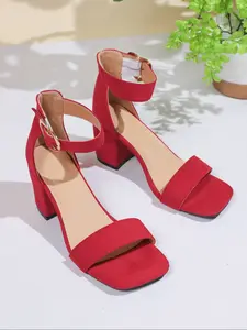 Women's Plus Size High Heel Sandals, Elegant Heeled Sandals, Open Toe Fashion Heels with Ankle Strap Design, Perfect for Parties and Summer Daily Wear, Available in Leopard Print, Footwear