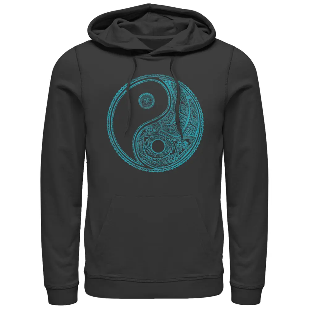 Women's Lost Gods Henna Yin Yang Pull Over Hoodie