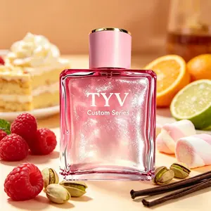 TYV Custom Series Perfume 100ml (3.4oz)| Women's Fragrance| High-End Gourmand Scent| Long-Lasting, Luxurious Arabian Perfume| The Perfect Gift| Vegan & Cruelty-Free  Random-Style Branded Tote Bag Gift Summervibes