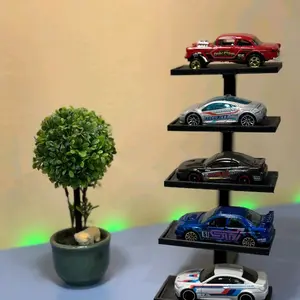Hot Wheels Stackable Shelf - Ideal for Displaying Toy Cars and Collectibles