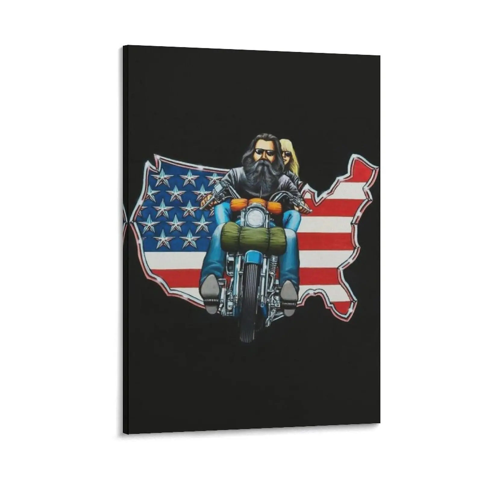 Motorcycle Rider Poster David Mann Picture Print 54 Canvas Poster Bedroom Decor Sports Landscape Office Room Decor Gift Frames Wall Ornaments Artistic