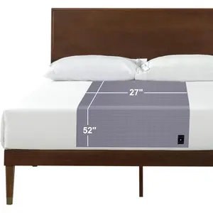 Grounding Sheet, Grounding Flat Sheet for Earth Connection with 15ft Grounding Cord, Grounded Bed Sheets Keep Good Sleep (27 * 52in)