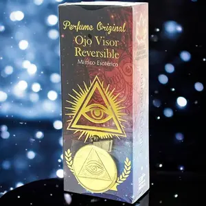 Eye Reversible Visor / Perfume Ojo Visor Reversible - Perfume with Medalls - Limited Edition Exotic Fragrance Eau De Parfume
