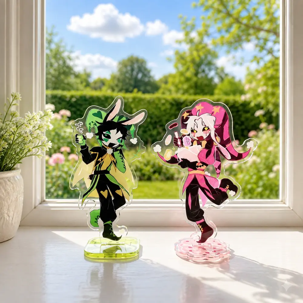The Freak Cir @ cus Pierrot Harlequin Acrylic Standee Figure  C