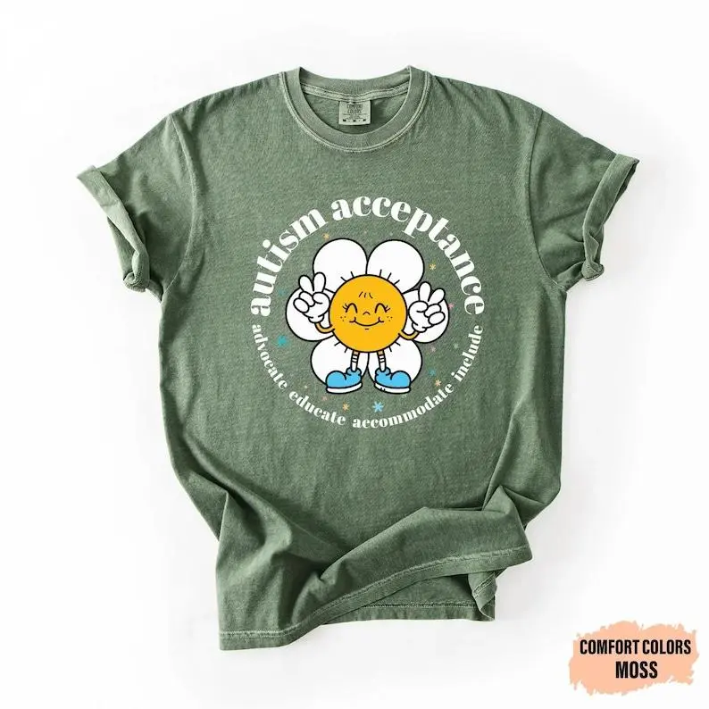 Autism Acceptance Shirt: Advocate, Educate, Include - Special Education