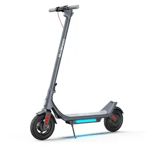 MEGAWHEELS A6L MAX Electric Scooter Smart Foldable E-Scooter with Powerful 500W Motor 10.4Ah Battery supports 15.5mph Max Speed and 45km Range APP Control