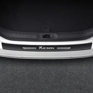 Car Door Sill Protector, Car Door Sill Sticker, Car Door Trim Sticker, Car Interior Decoration Accessories for Hyundai Tucson, Universal Car Sticker