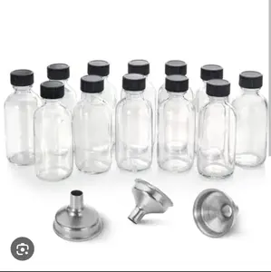 Mini Storage Bottles Set of 10 Durable Plastic Compact Design for Spices Tools Craft Supplies Kitchen Office Organization
