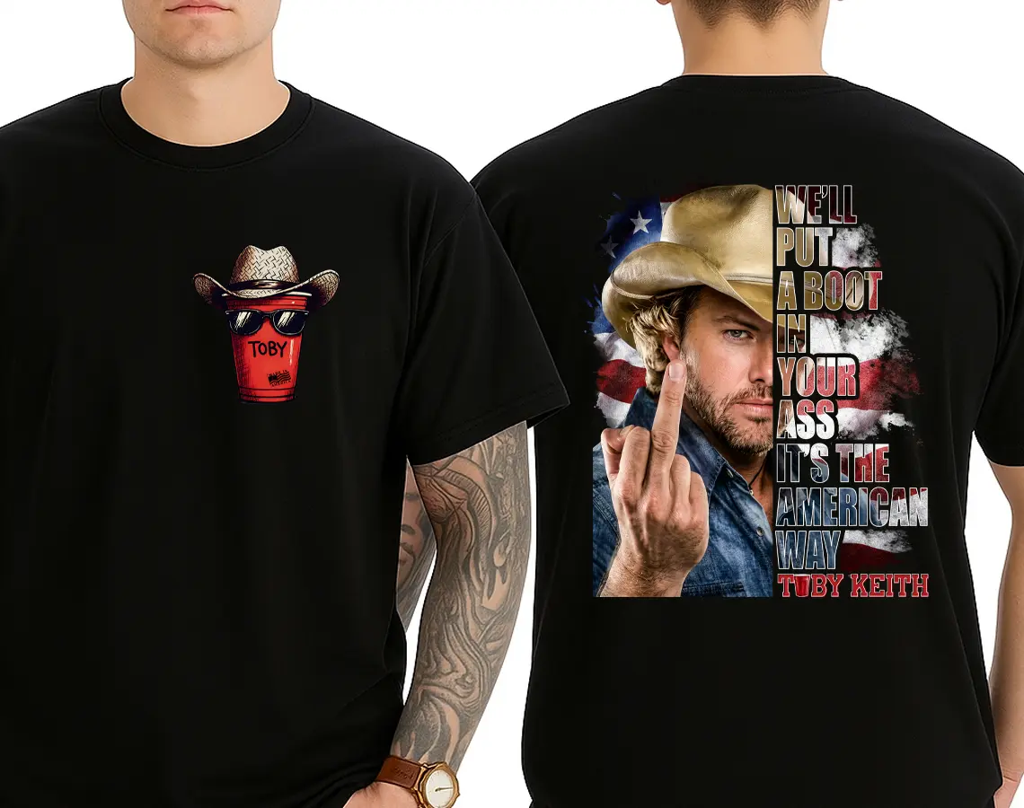 Toby Keith We'll put a boot in your american Vintage Shirt Sweatshirt Hoodie