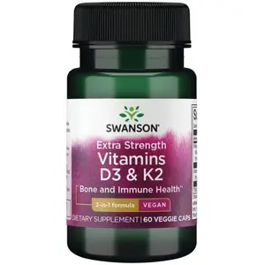 Extra Strength Vitamins for Bone Health D3 & K2
