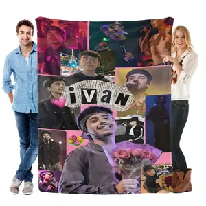 Ivan Music Cornejo Blanket Air Conditioning Blanket Super Soft Travel Outdoor Flannel Blanket Fashion Personalized Gift Office Sofa Blanket Merch.30 x40, Style