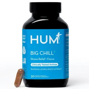 HUM Nutrition Big Chill Calming Support, 60 Capsules HUM Nutrition Big Chill Calming Support, 60 Capsules