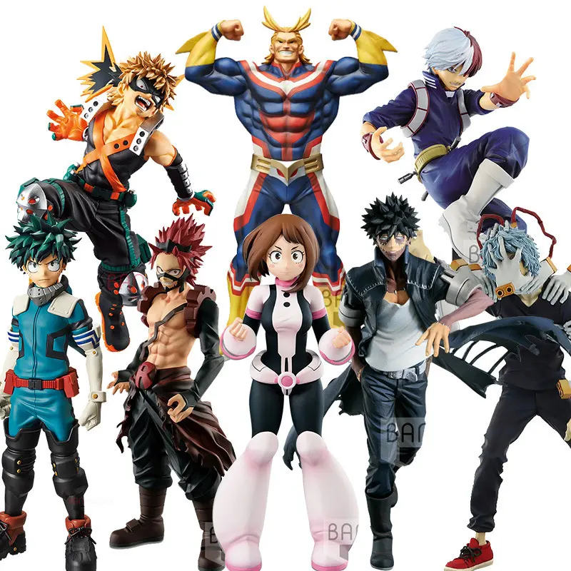 Anime Figurine, My Hero Academy, Enemy Alliance, Green Valley, Jiu Tu Pi Du, My Game Model, Toy Pendant, Birthday Gift