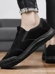 Men's Spring Autumn Outdoor Hiking Shoes, Casual Athletic Sneakers, Anti-Slip Durable Climbing Shoes, Lightweight Breathable Trail Running Shoes