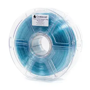 Cookiecad - Blue Star Stuff PETG Filament | Glitter Translucent Blue 1.75mm