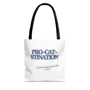 Pro-Cat-Stination Tote Bag