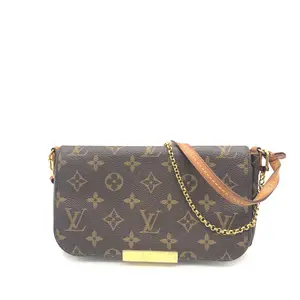 Pre-owned Louis Vuitton Leather Small Leather Goods Favorite Bag