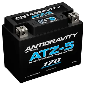 Antigravity ATZ5-X Lithium Motorcycle Battery 170 CA for Dirt Bikes & Powersports