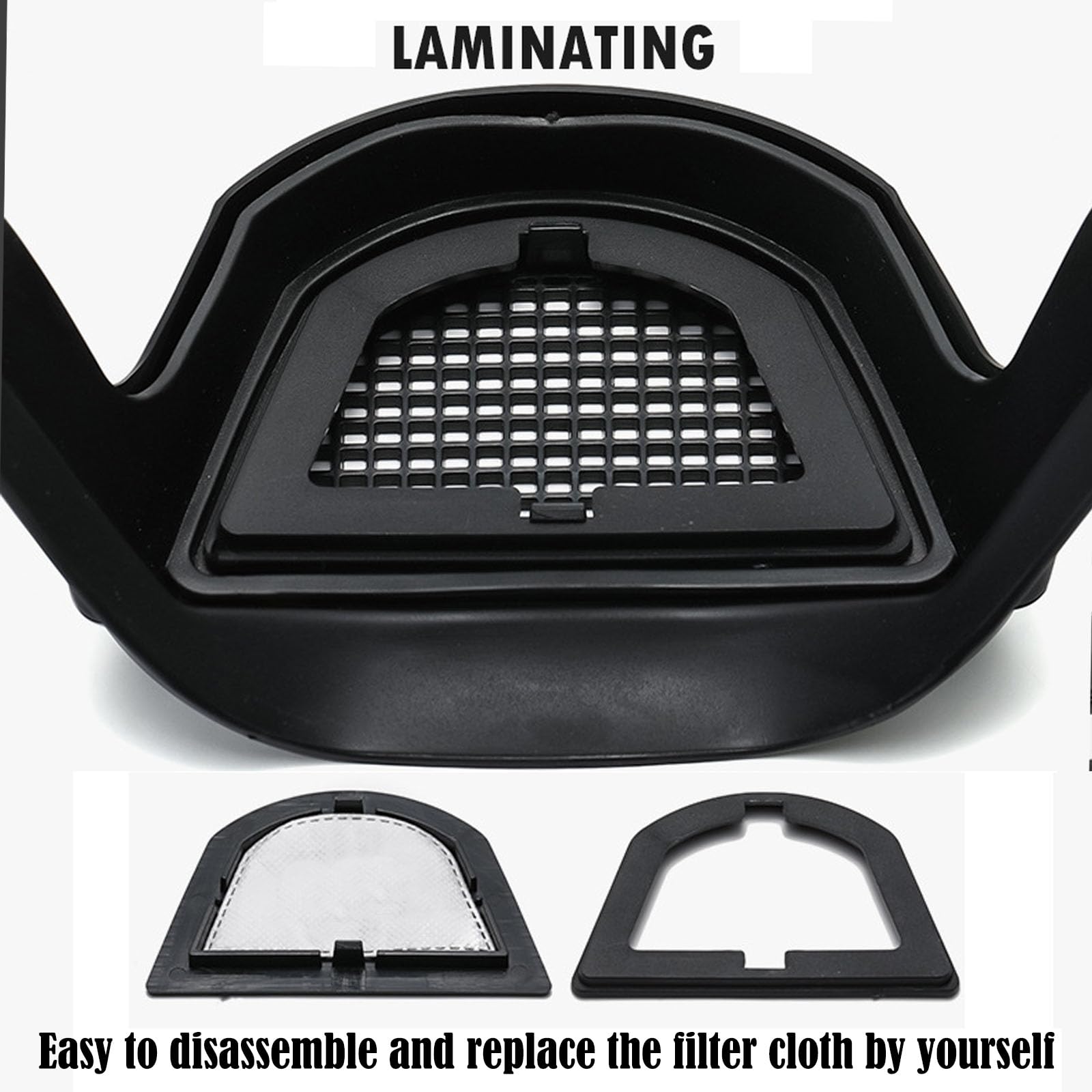 Full Face Shield, Reusable Protective Anti-Fog Transparent High-Definition Platic Face Shield with Adjustable Band Super Protective Face Shield for Unisex and Adultel