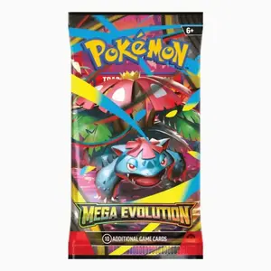 Pokémon Mega Evolutions Pack - 10 Additional Game Cards for Stronger Rarer Legendary Cards