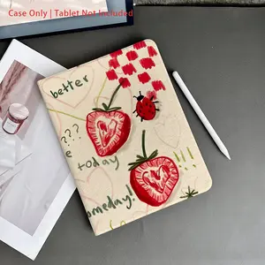 A Tablet Case with Pen Holder, Tablet Casing, book-style tablet case compatible with iPad Pro11/iPad (8th Gen)/iPad Air 4/5/iPad Pro 11/iPad 10th Generation/iPad Air 13(M3 2025)/iPad Air 11(M3 2025)/iPad Air 11(M3 2025)/iPad 11(A16 2025)