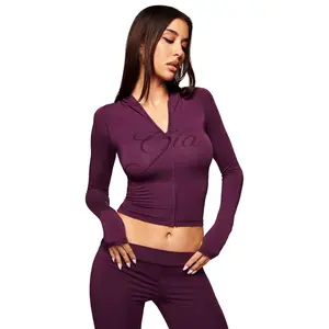BLARE HOODIE - PLUM