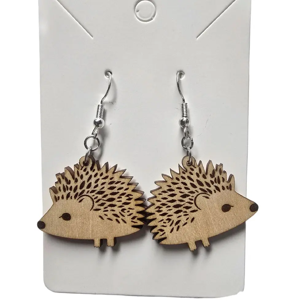 216) Hedgehog Earrings!