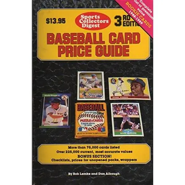 USED-Baseball Card Price Guide by Robert F. Lemke (Paperback)