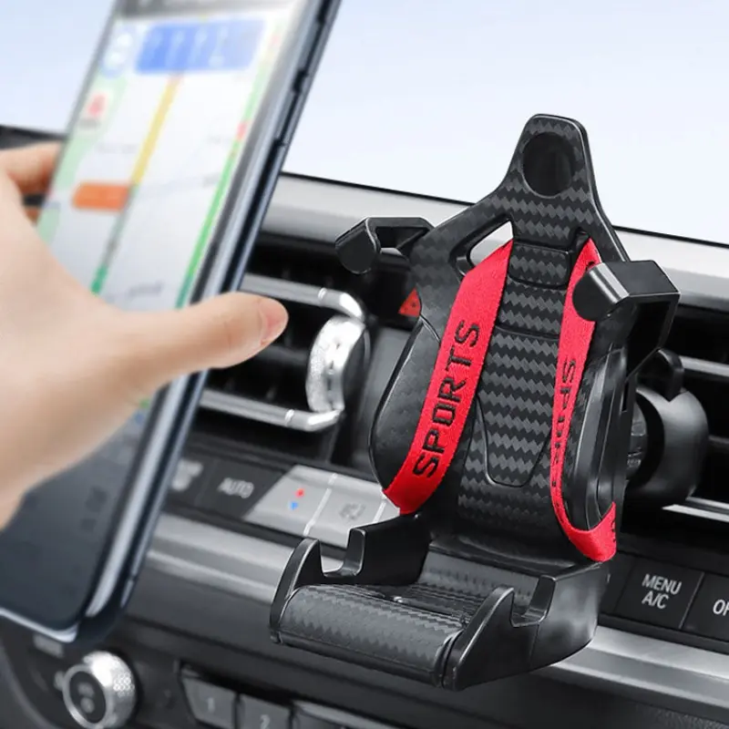 Car Phone Holder, Car Air Vent Phone Holder, 360-Degree Rotatable Car Cellphone Rack, Car Interior Accessories for Car, SUV, Truck, Mount