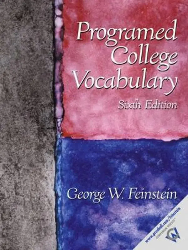 USED-Programed College Vocabulary (6th Edition) by George W. Feinstein (Paperback)