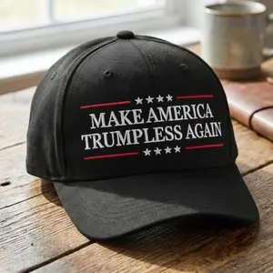 [Made-To-Order] Make America Trumpless Again Hat - Embroidered Dad Cap
