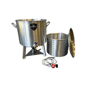 80 QT Powered Seafood Cooker